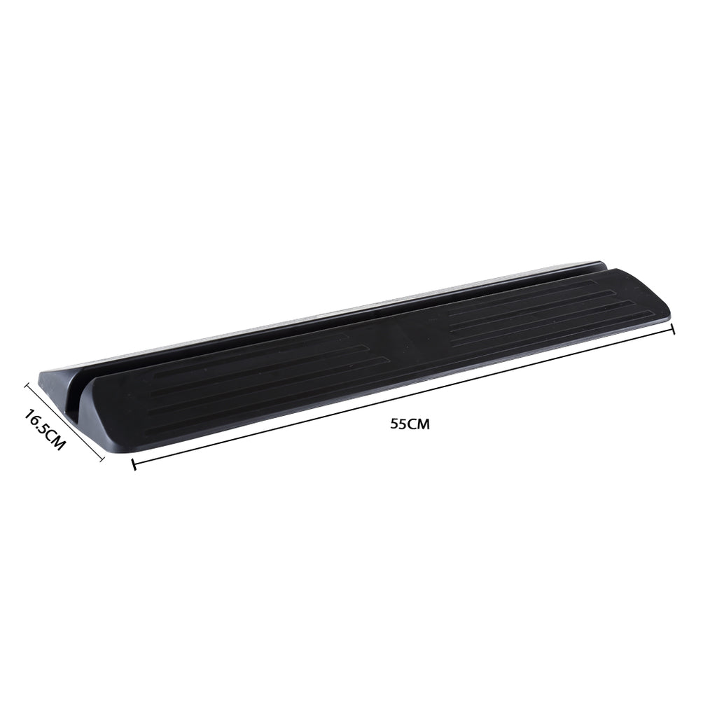 Levede Baby Safety Gate Adjustable Pet Black Ramp-1954802908985954306