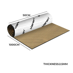 Manan Butyl Rubber Sound Deadener Roll 50X1000-1954802957262393346