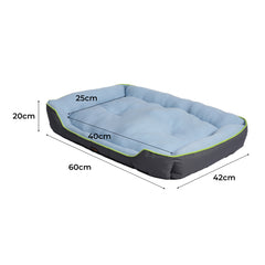 PaWz Pet Cooling Bed Sofa Mat Bolster Single-1954802533553803266