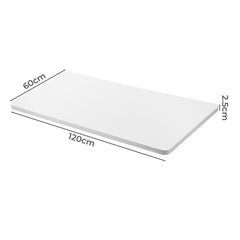 Levede Desktop For Motorised Adjustable White 120X60CM (Desktop Only)-1954803013252157442