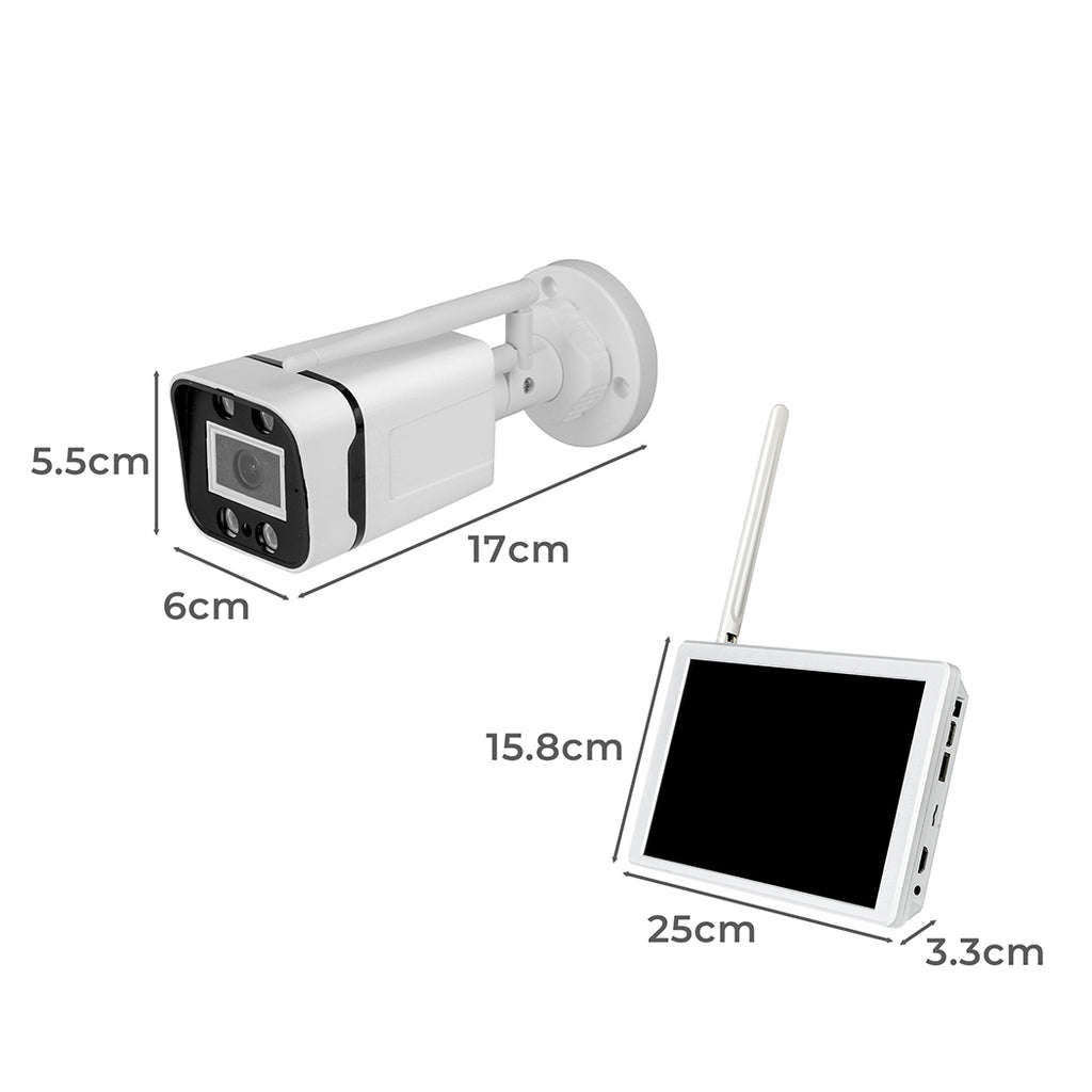 Wireless Security Camera System Set Square-1954802790794661890