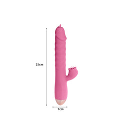 Urway Rabbit Vibrator Licking Tongue Pink-1963748911898300418