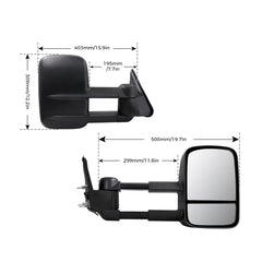 Galvan 2x Extendable Towing Mirrors-1954802615778938882