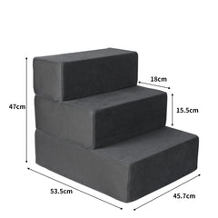 PaWz Multi-steps Dog Ramps For High Double 9KG-1954802526217965570