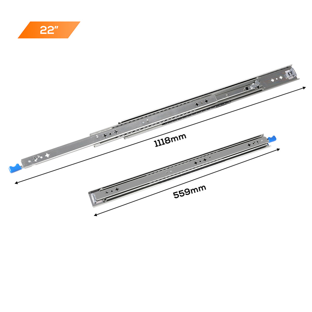 Traderight 150KG Drawer Slides 559MM-1954802740165218306