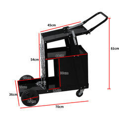 Welding Cart Trolley Drawer Welder Cabinet-1954802732590305282