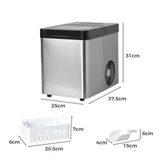 Spector Ice Maker Commercial 2.1L Portable Silver-1954802752748130306
