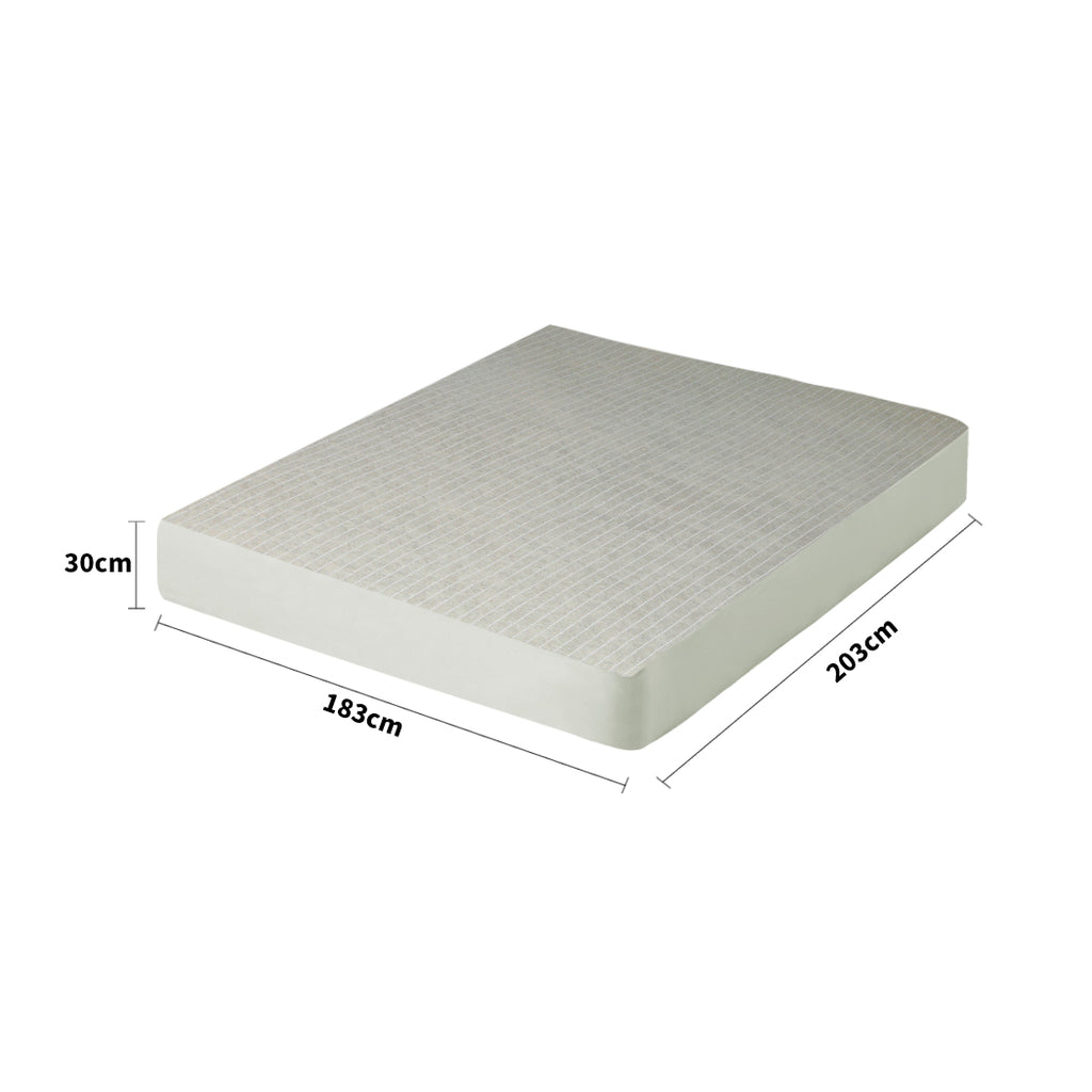 Dreamz King Mattress Protector Pillowcases King Grey-1954802846658596866