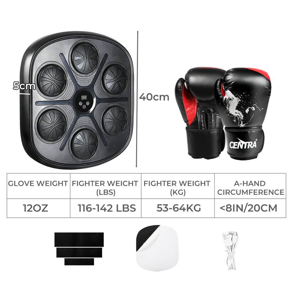 Centra Punching Box With 12 OZ Boxing Glove-1954802364993114114
