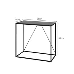 Levede 2-Tier Console Table Office Furniture-1954803011255668738