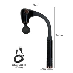 Spector Extended Handle Massage Gun Black-1954802464712691714