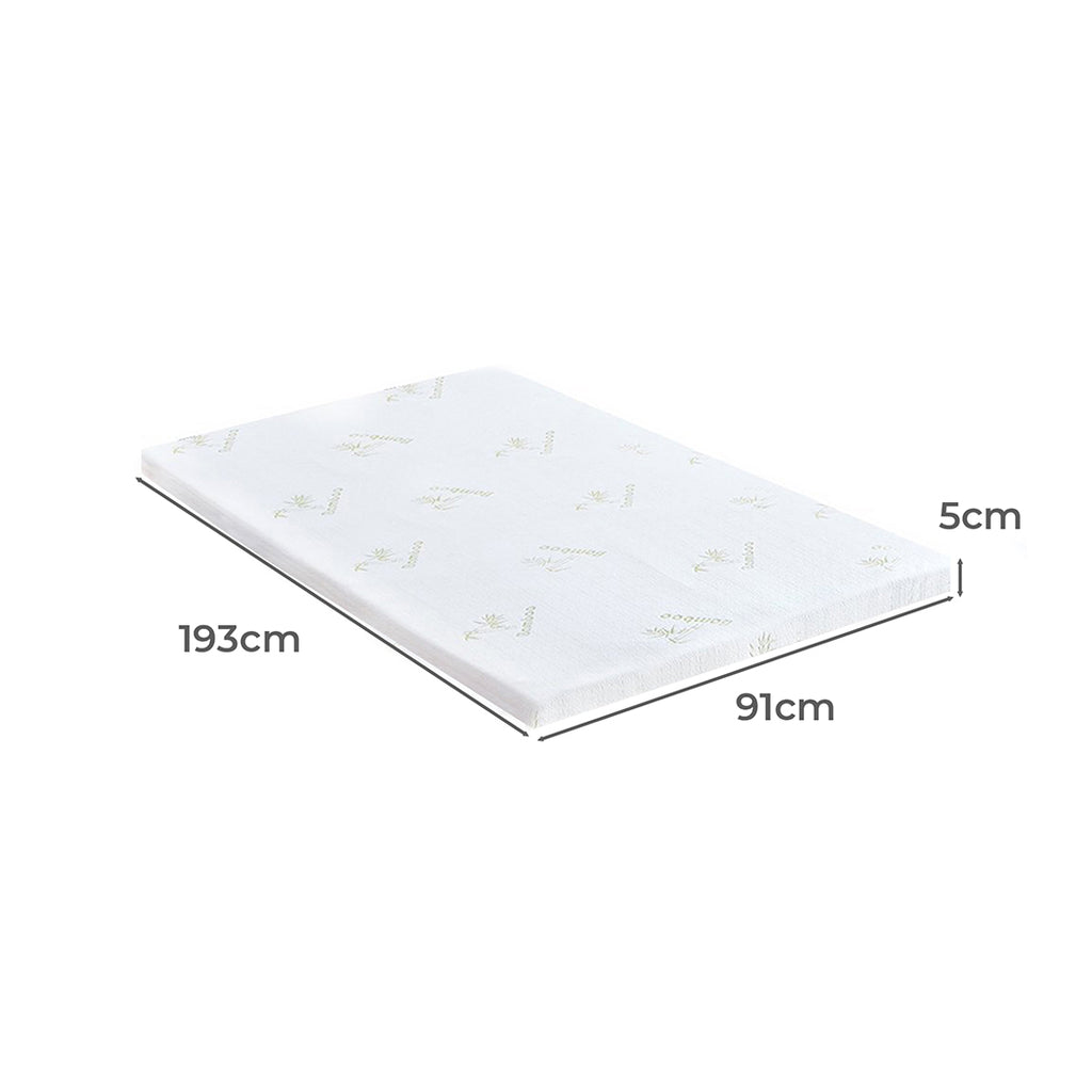 DreamZ 5cm Thickness Cool Gel Memory Single-1954802685739929602