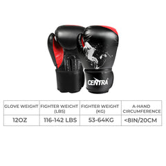 Centra Boxing Gloves Training Mitts Sparring Muay Thai 12OZ For Men And Women-1954802365366407170
