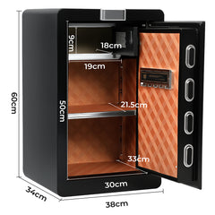 60L Fingerprint Large Security Safe Box Money Safe Box-1954802456600907778