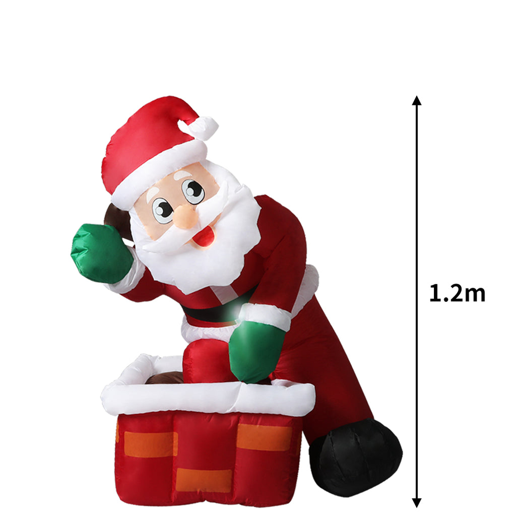 Santaco Inflatable Christmas Decor Santa-1954802753947701250