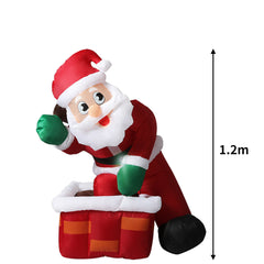Santaco Inflatable Christmas Decor Santa-1954802753947701250