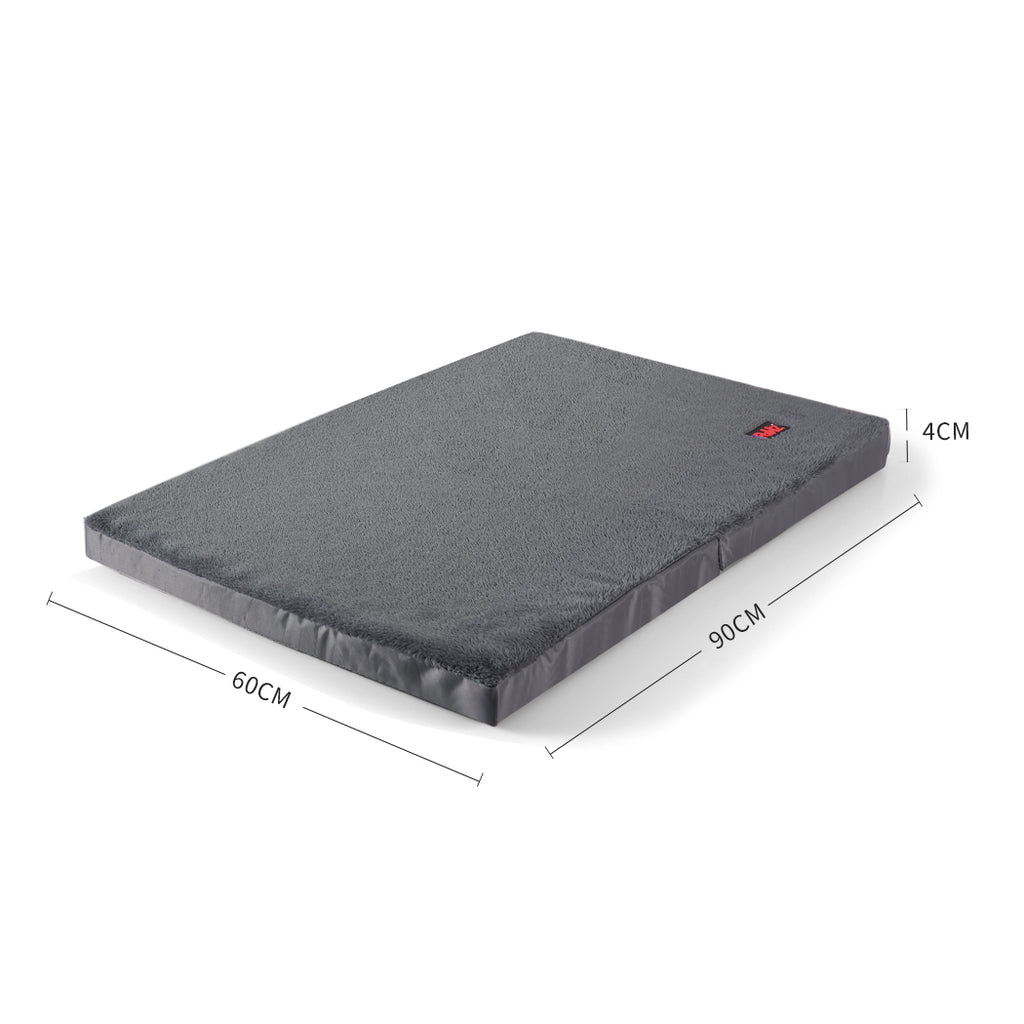 PaWz Pet Bed Foldable Dog Puppy Beds Grey Large-1954802758007787522