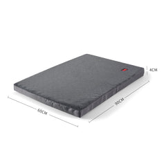 PaWz Pet Bed Foldable Dog Puppy Beds Grey Large-1954802758007787522