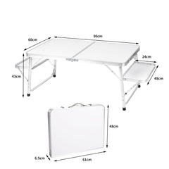 Levede Camping Table Folding Portable-1963748912380645378
