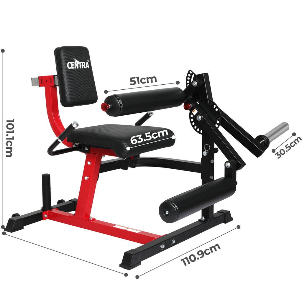 Centra Leg Extension Curl Machine Plate Loaded Home-1954802467875196928