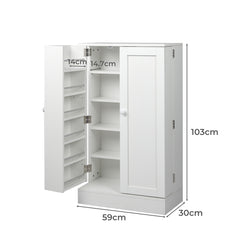 Levede Buffet Sideboard Storage Cabinet-1954802986656075778