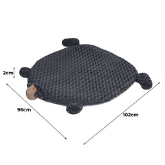 PaWz Pet Bed Cat Calming Beds Dog Squeaky L Charcoal Large-1954802524544438274
