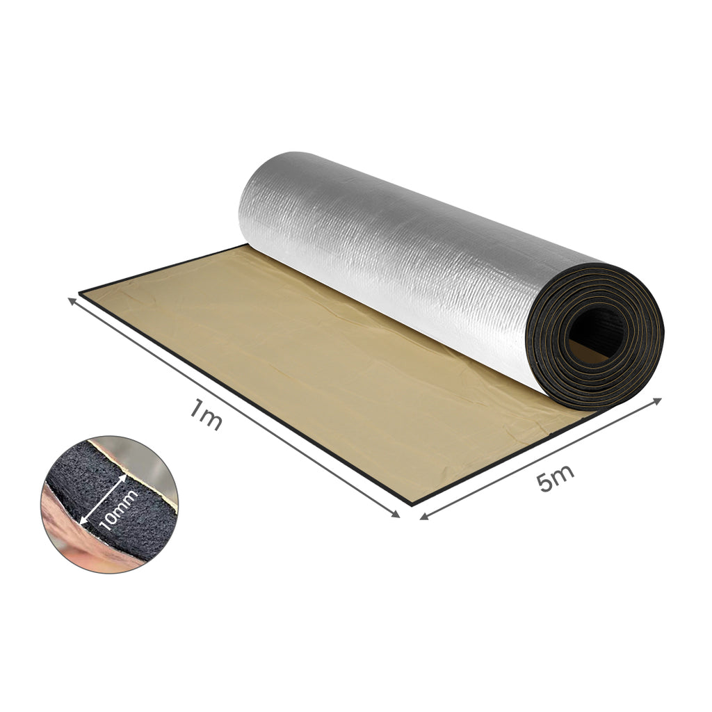 Manan 10mm x 5M Sound Deadener Foam Roll-1954802967500689410