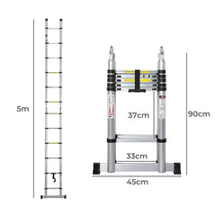 Traderight Folding Multi Purpose Ladder 12 Step-1954802414120996866