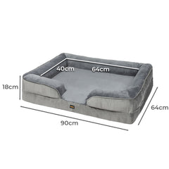 PaWz Memory Foam Pet Sofa Bed Cushion L Large-1954802561705971714