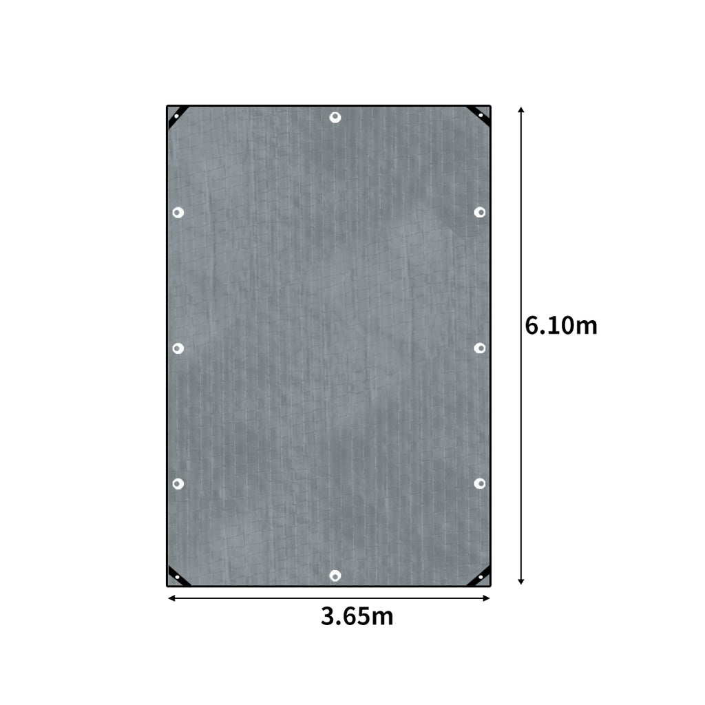 Manan Tarp Tarpaulin 200GSM Camping 3.65mx6.10m-1954802673366732802