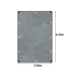 Manan Tarp Tarpaulin 200GSM Camping 3.65mx6.10m-1954802673366732802
