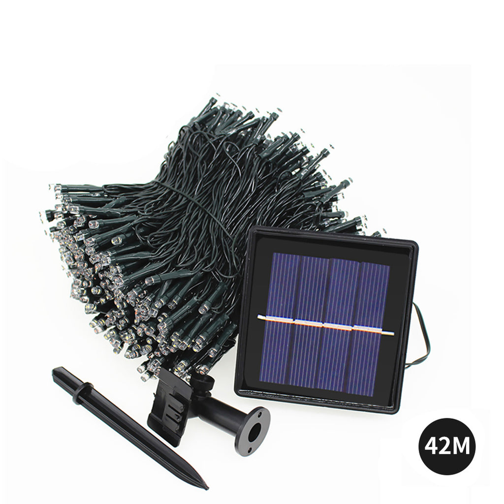 42M 400LED String Solar Powered Fairy-1954802503631638530