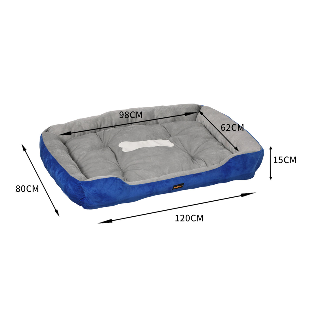 PaWz Pet Bed Dog Beds Bedding Mattress XXL Navy XX-Large-1954802495716986882