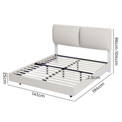 Levede Double Floating Bed Frame-1954802405312958466