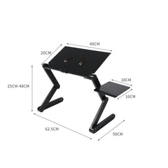 Levede Laptop Desk Table Stand Up Height-1954803002284052482