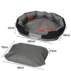 PaWz Waterproof Pet Dog Calming Bed Large-1954802552319119362