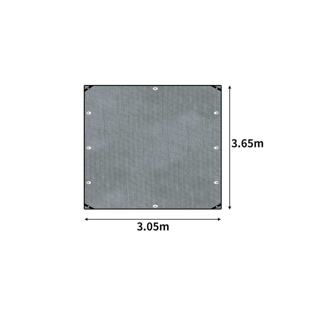 Manan Tarp Tarpaulin 200GSM Camping 3.05mx3.65m-1954802673194766338