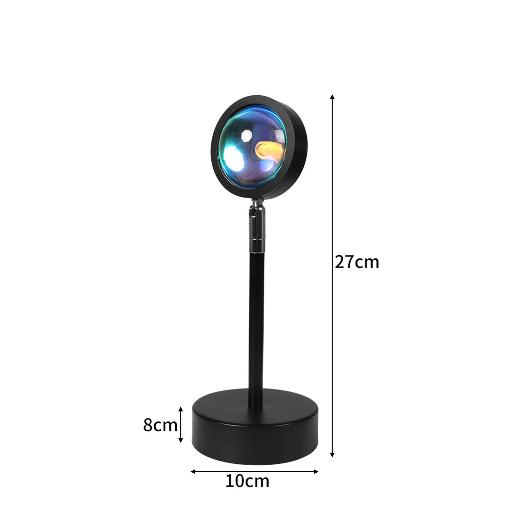 EMITTO Rainbow Sunset Projection Lamp-1954802825716436994