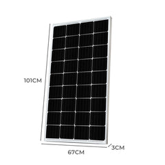12V 250W Solar Panel Kit Mono Caravan-1954802678324400130