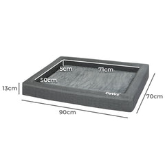 PaWz Memory Foam Pet Bed Calming Dog L Large-1954802563199143938