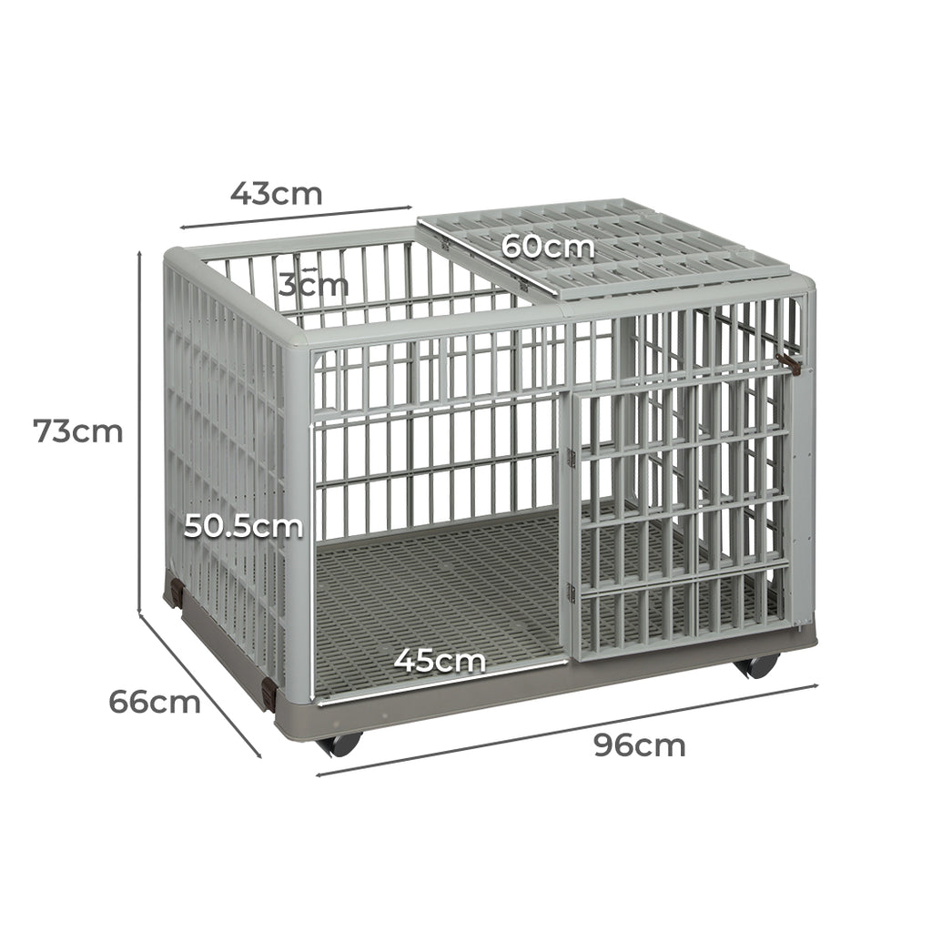 PaWz Dog Crate Pet Kennel Indoor Sturdy Large-1954803025159786498