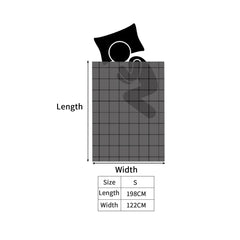 DreamZ Weighted Blanket Cover Quilt Blue-1954802945392513026