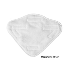 5PCS Mop Cloth Steam Cleaner Handheld White,Blue-1954802597865066498