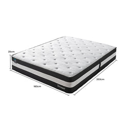 Dreamz King Cooling Mattress 5 Zone 25cm-1954802860076175362