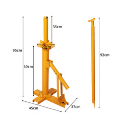 Manan Manual Tyre Changer Tire Changer Yellow-1954802956452892674