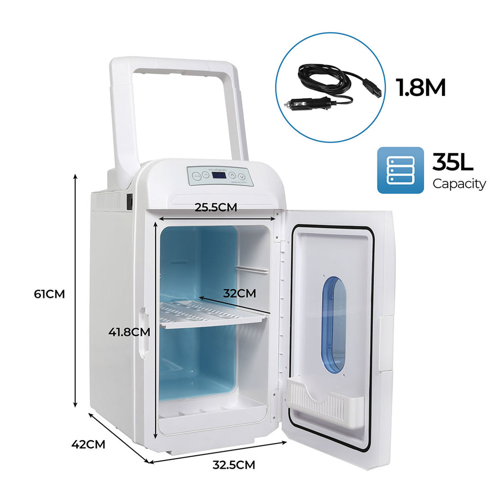 Spector Car Fridge Freezer 35L 12V Chest Refrigerator Portable Travel Camping-1954802399424155650