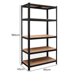 Traderight Warehouse Shelving Garage 1.8X0.9X0.4M Large-1954802721316016130