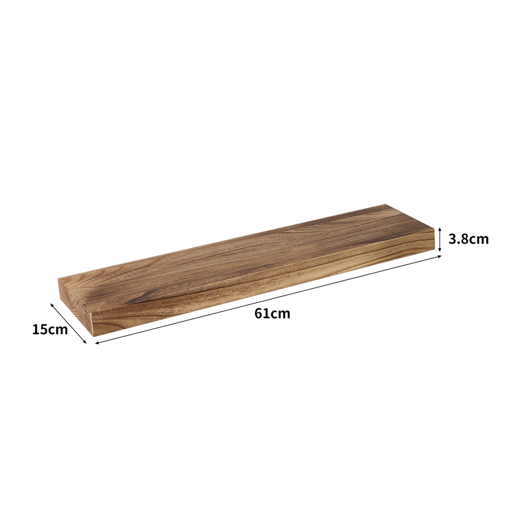 Levede 2 Pcs Floating Shelves Wall Mounted Medium-1954802947275755522