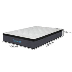 Dreamz Bedding Mattress Spring King Single-1954802854309007362