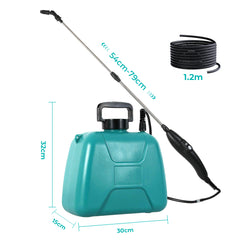 Traderight 8L Electric With Sprayer 3 Mist Nozzles Farm-1954802463815110658